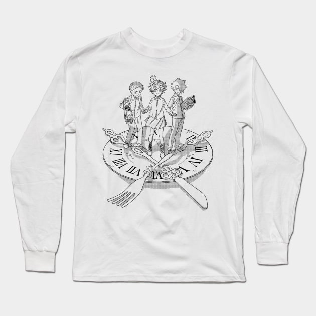 The promised neverland Long Sleeve T-Shirt by Vhitostore